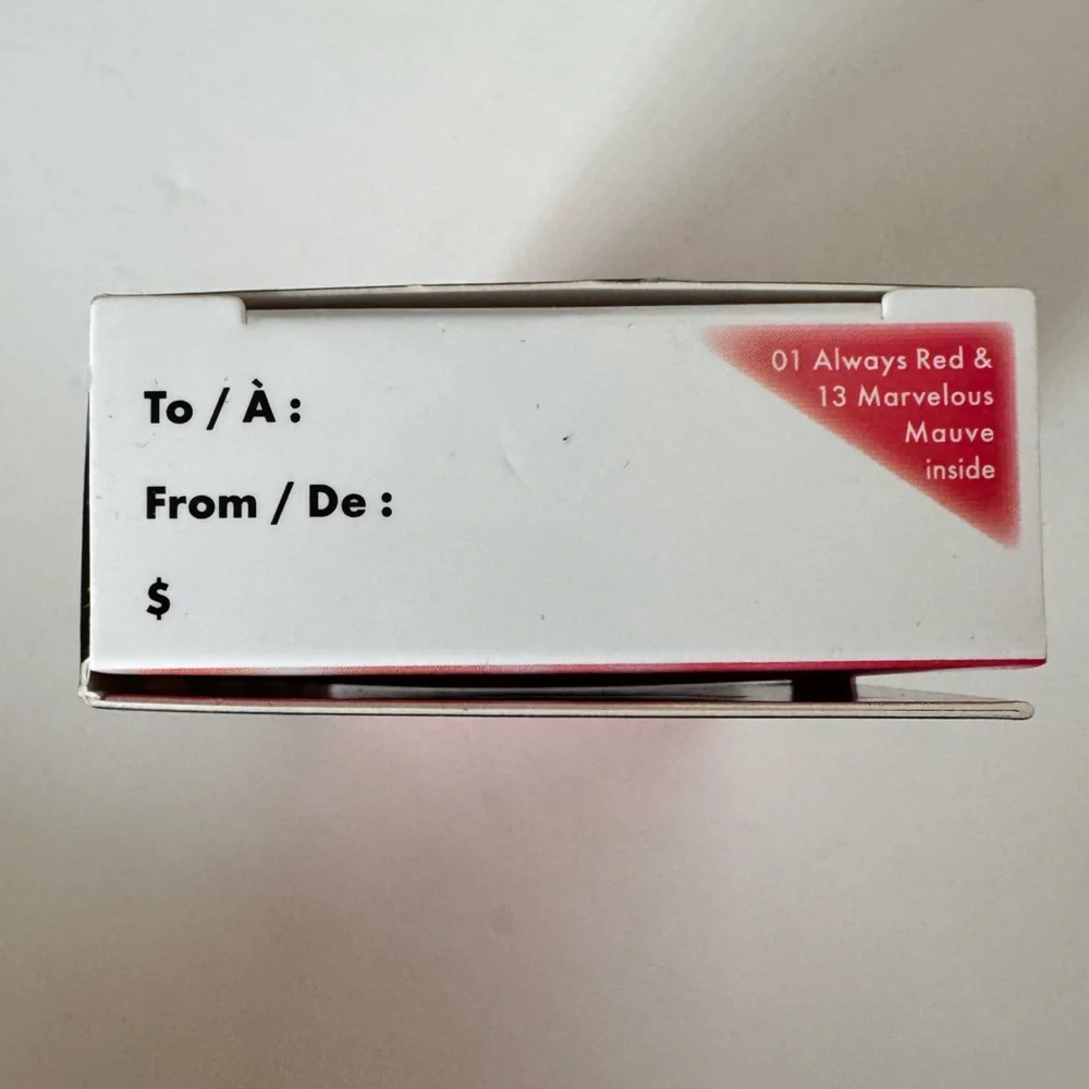 Sephora Collection Cream Lip Stain in Always Red and Marvelous Mauve